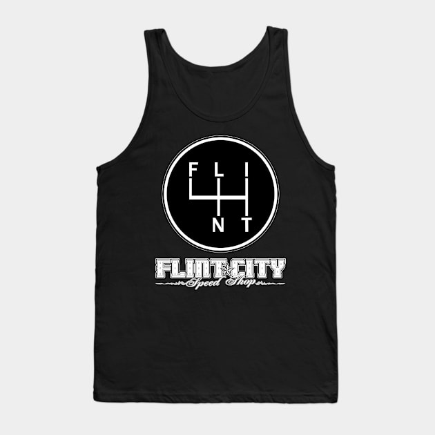 Flint City Speed Shop Tank Top by Artisticmess